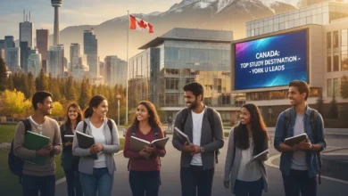 Canada Jumps to Second Place for Top Study Destination, with Institutions like York University Setting the Pace 1 Canada ranks second among top study destinations worldwide. York University leads with world-class education, diverse programs, and strong student support.